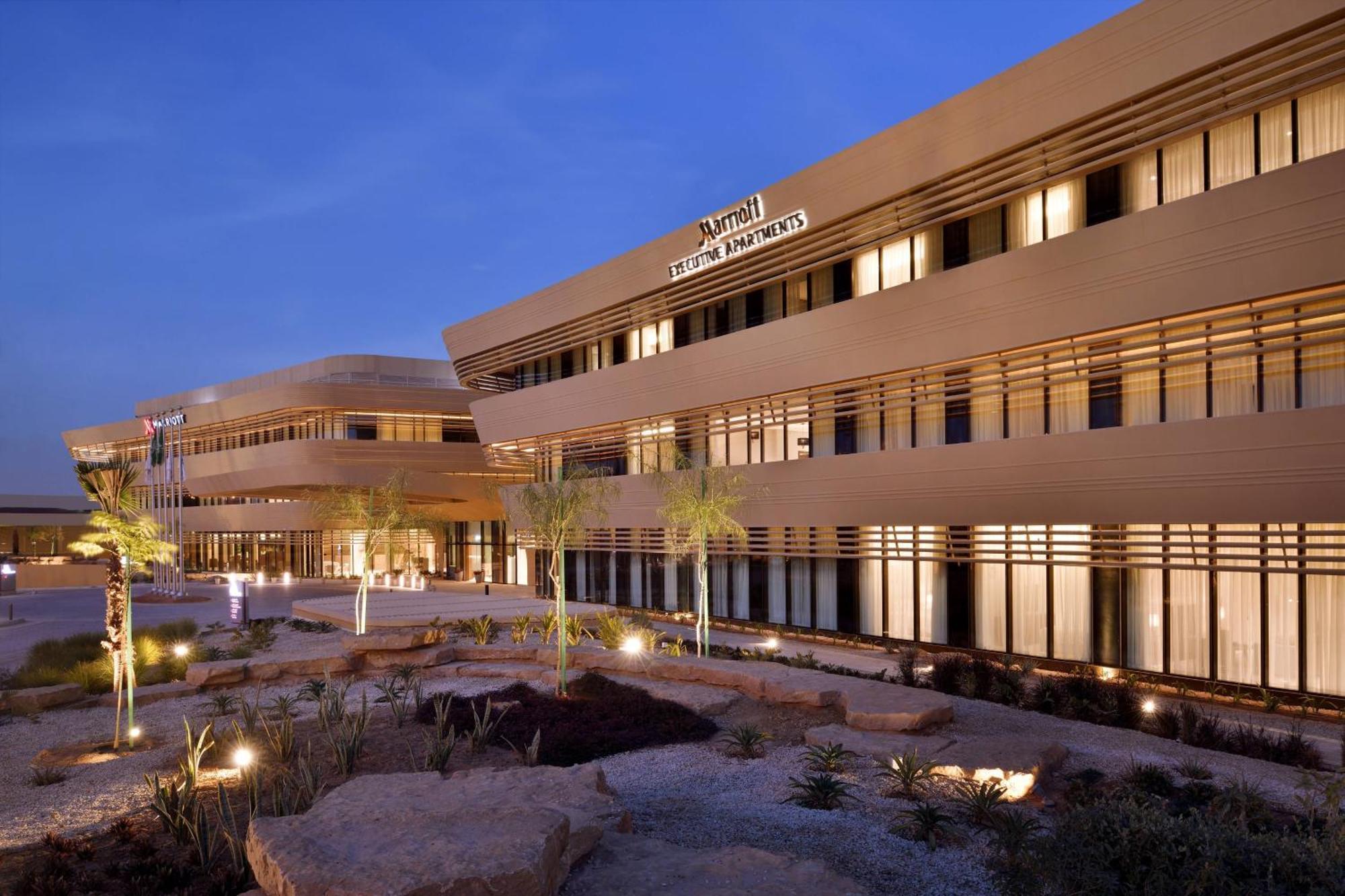 Riyadh Diplomatic Quarter - Marriott Executive Apartments Exterior foto