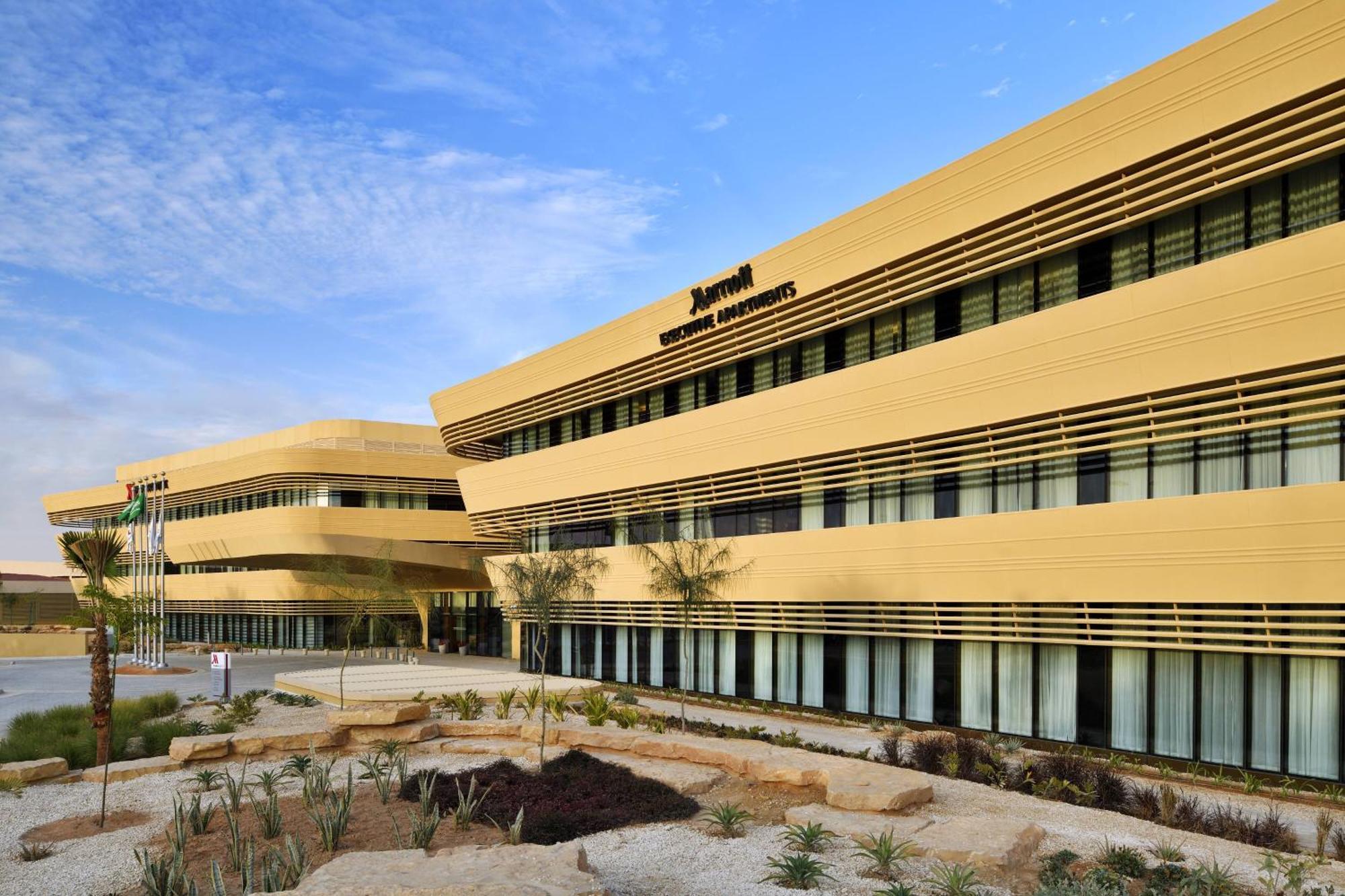 Riyadh Diplomatic Quarter - Marriott Executive Apartments Exterior foto